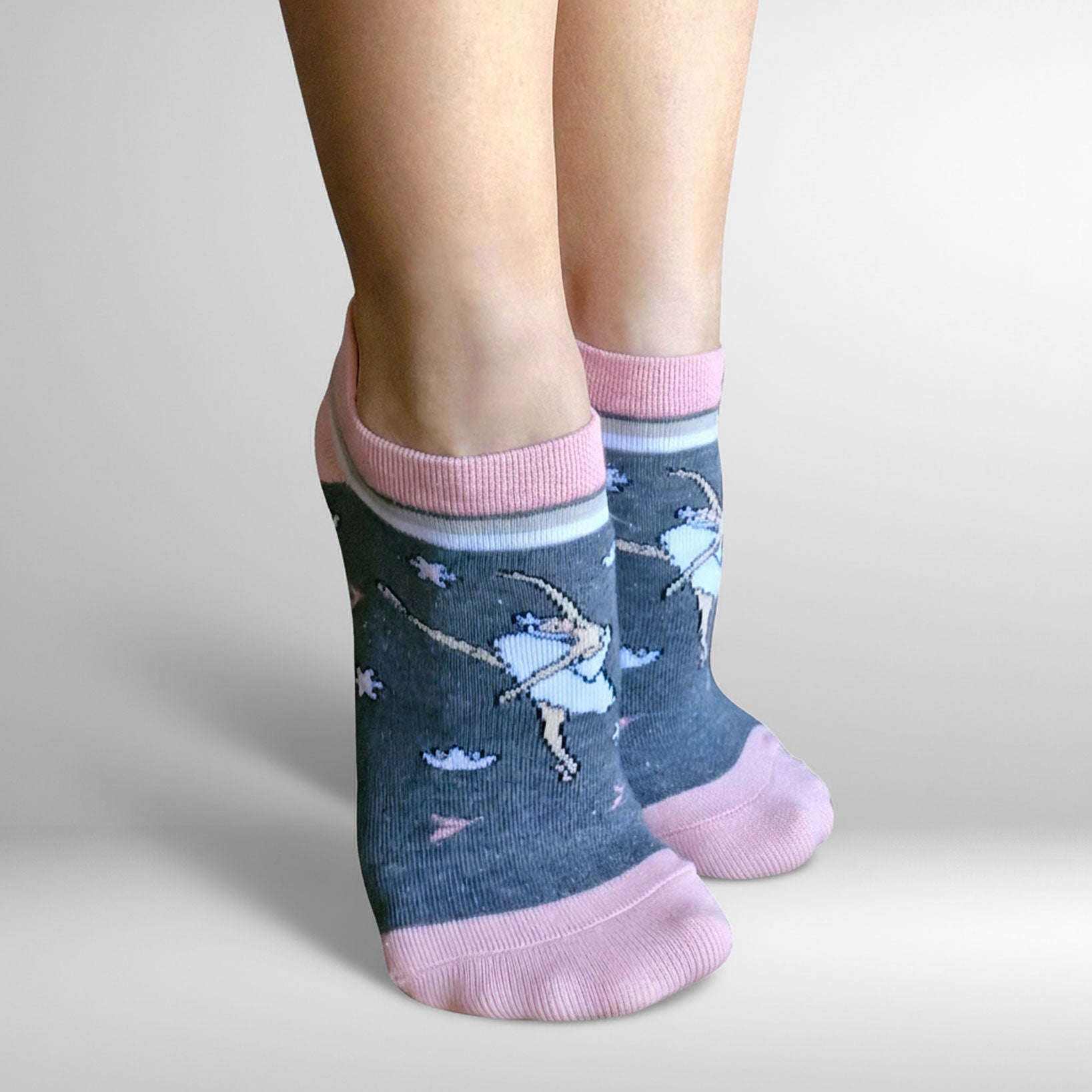 Meia Cano Baixo Cisne Branco - Grandes Ballets