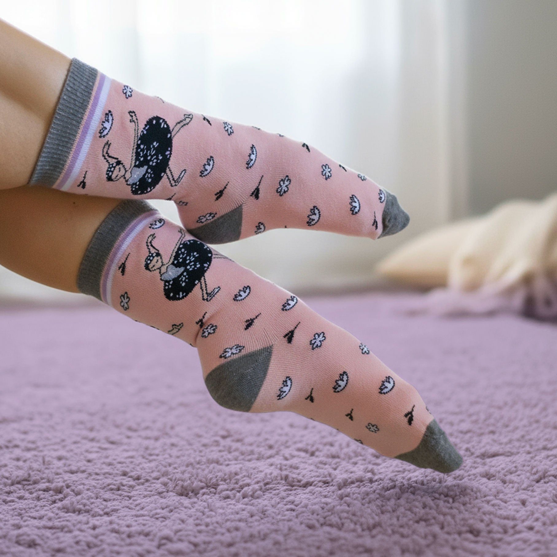 Meia Cano Alto Cisne Negro - Grandes Ballets