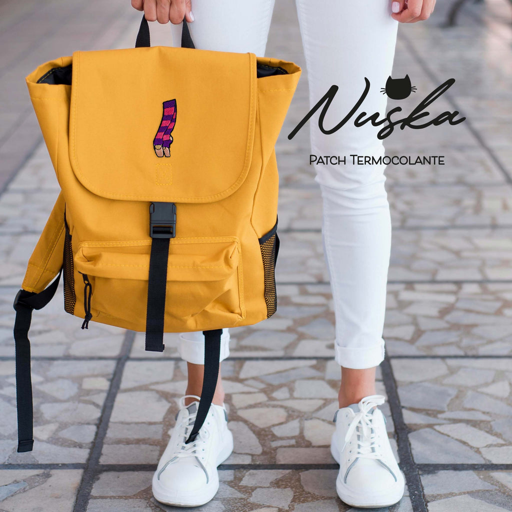 Patch Termocolante Bordado - Ballet Ponta com Polaina Pink e Vermelho